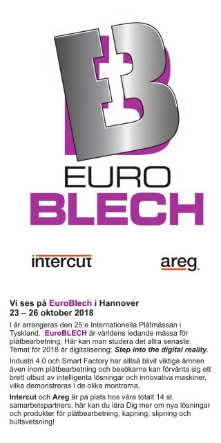 Intercut Folder euroBlech 2018