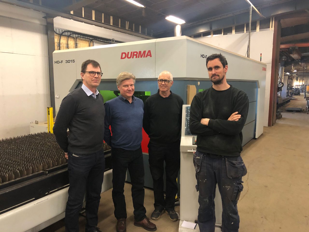 Järpås Verkstad satsar på Fiberlaser Durma