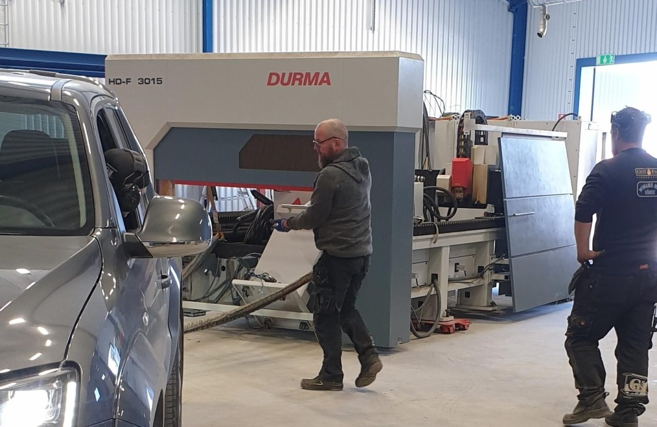 Intercut installerar Fiberlaser