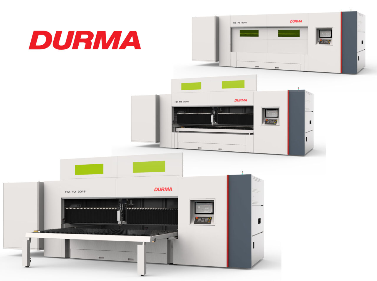 Durma fiberlaser HD-FO med 3 kW IPG laser